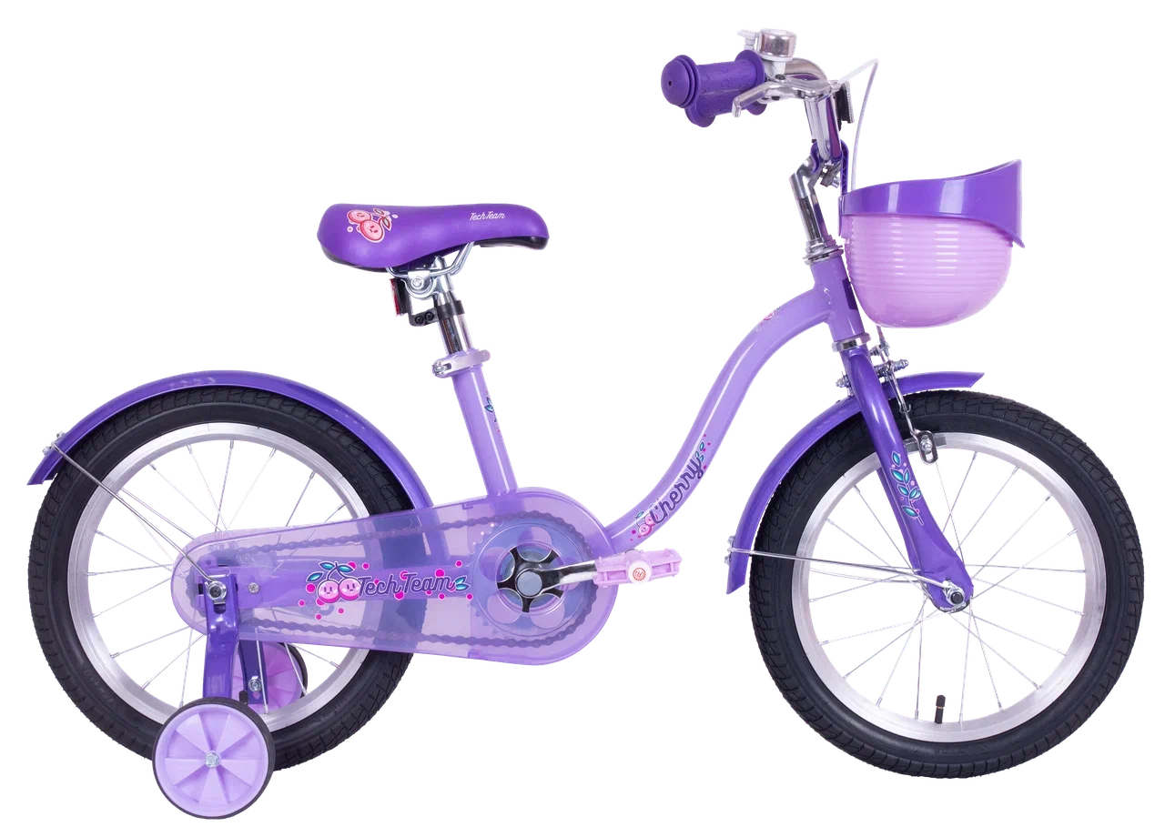 картинка Детский велосипед Tech Team Cherry 20" (фиолетовый) | велосалон Драйв г. Липецк