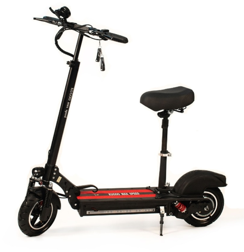 картинка Электросамокат Kugoo Max Speed 11 Ам/ч (черный) 2025 | велосалон Драйв г. Липецк