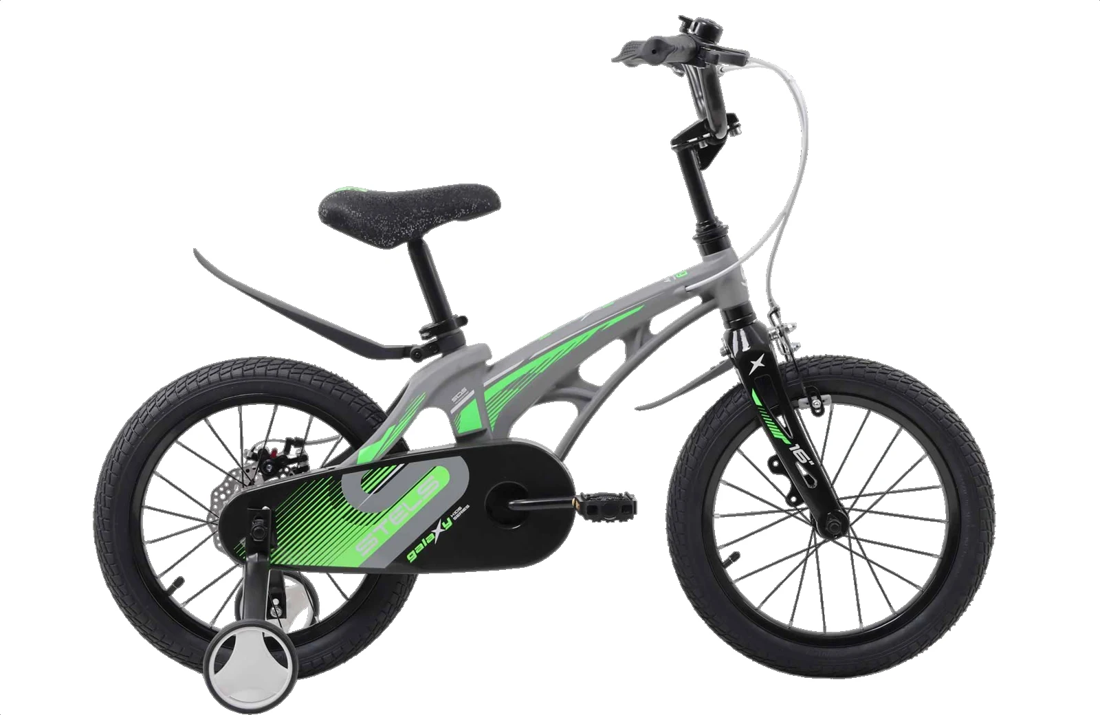 картинка Детский велосипед Stels Galaxy 16" (серый) | велосалон Драйв г. Липецк
