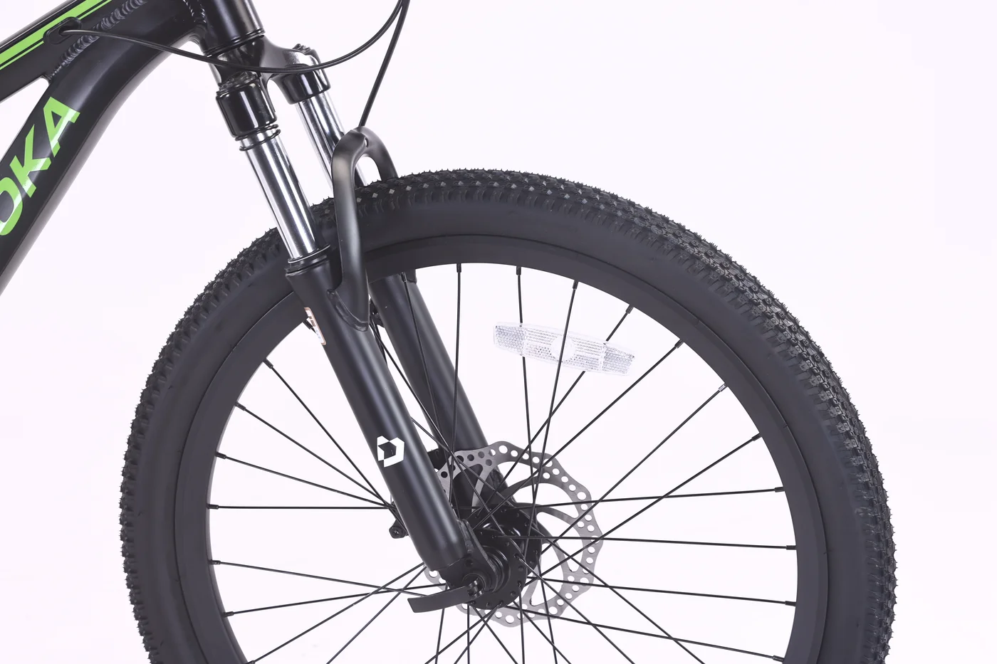 Велосипед Doka Темп 24" (черный) 2026 (11,5")
